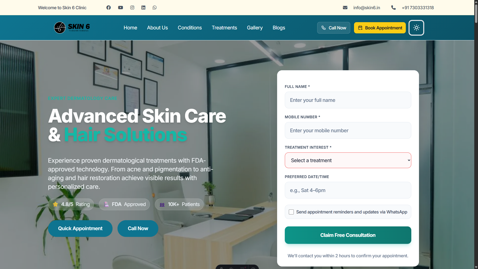 Wrinkles Treatment in Gurugram